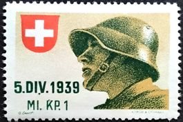 Soldatenmarke 2.WK, Mineur Kp 1, Wi Mi 2