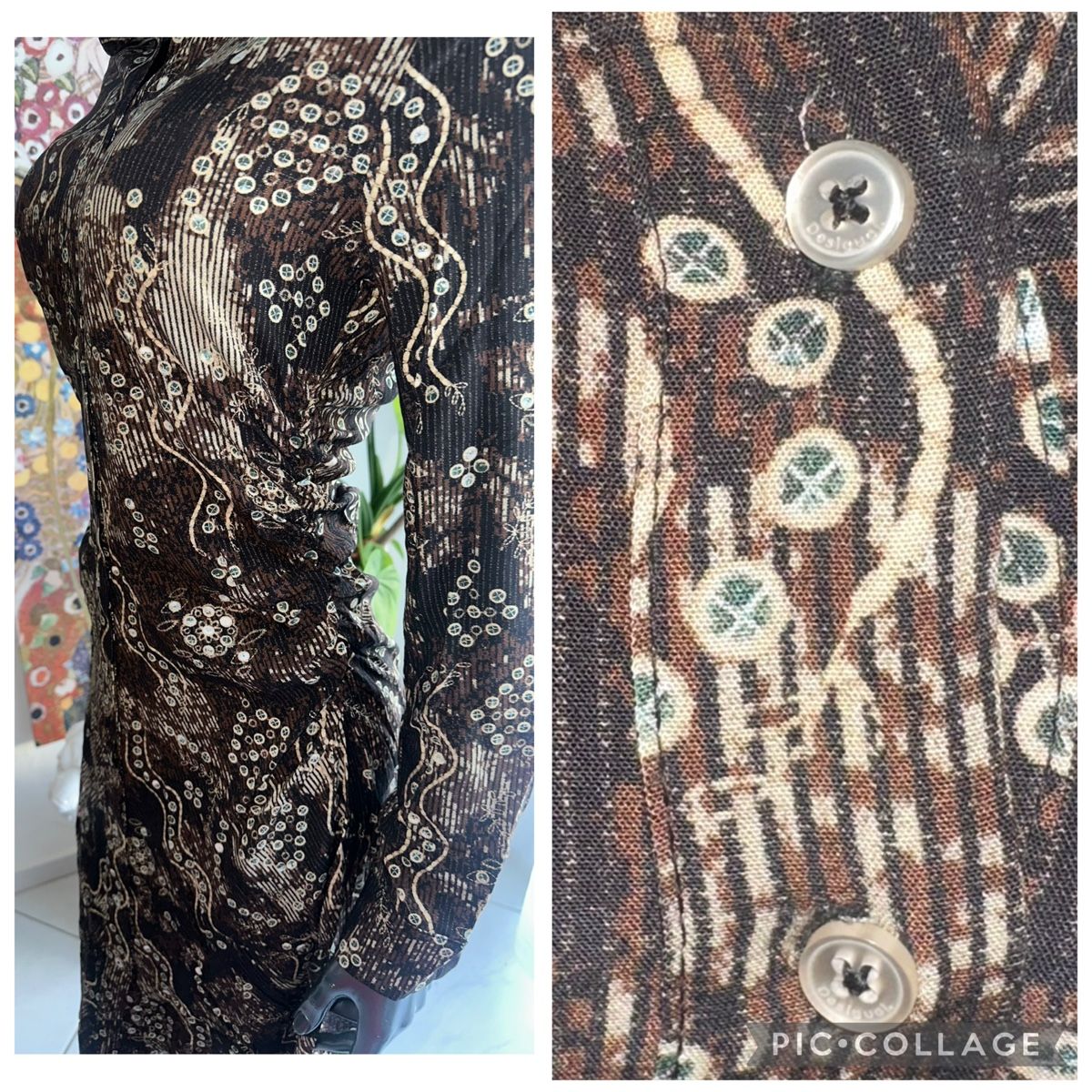 Desigual Vestiti: DESIGUAL BLUSENKLEID GR. M NEU – Nuovo e nell'imballaggio originale da Unteraegeri venduto da MH203 6