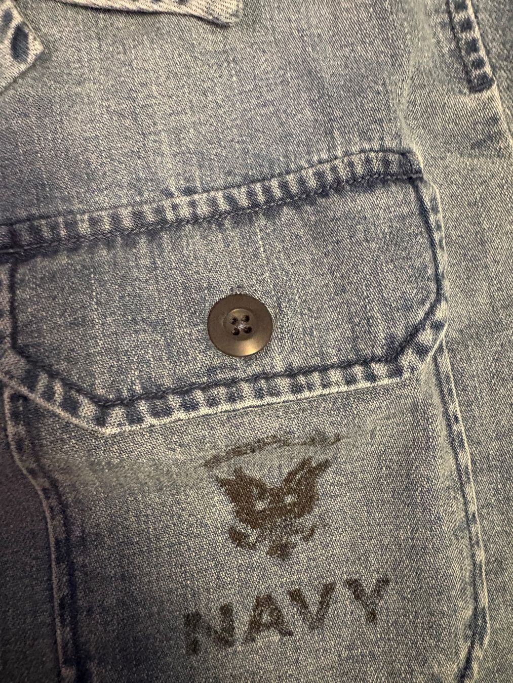 Camicette: Cooles Jeanshemd, Crop Style, , Grösse L neue – Nuovo (secondo la descrizione) da Gutenswil venduto da mse_hbj5 3