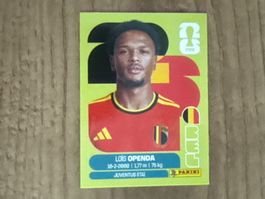 Panini FIFA World Cup 2026 Sticker Loïs Openda BEL 19