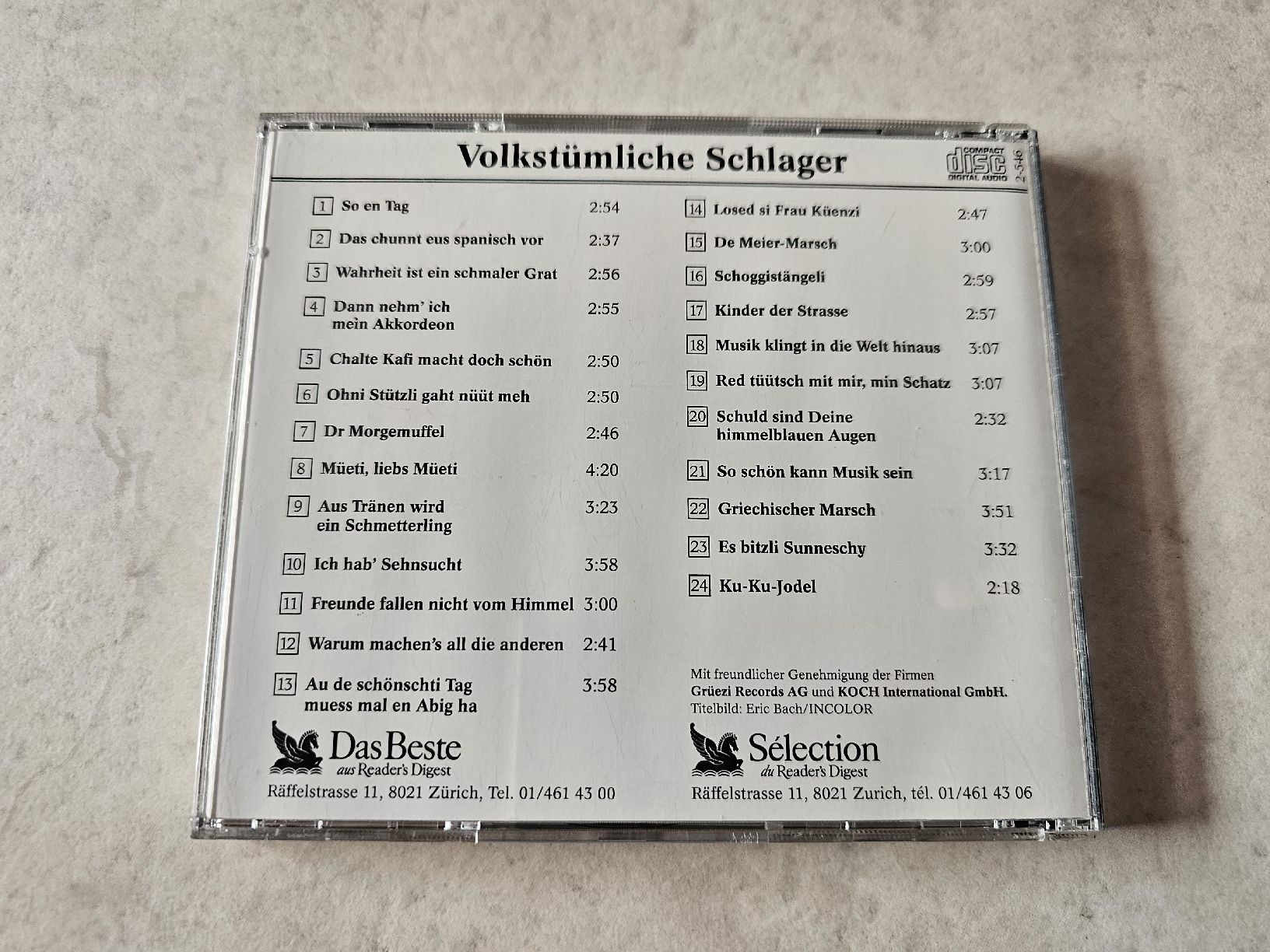 CD: Volkstümliche Schlager – Usato da Schneisingen venduto da backstore24 1