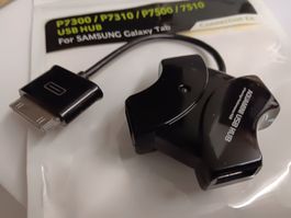Samsung Galaxy Tab USB HUB P7300 P7310 P7500 P7510 Neu