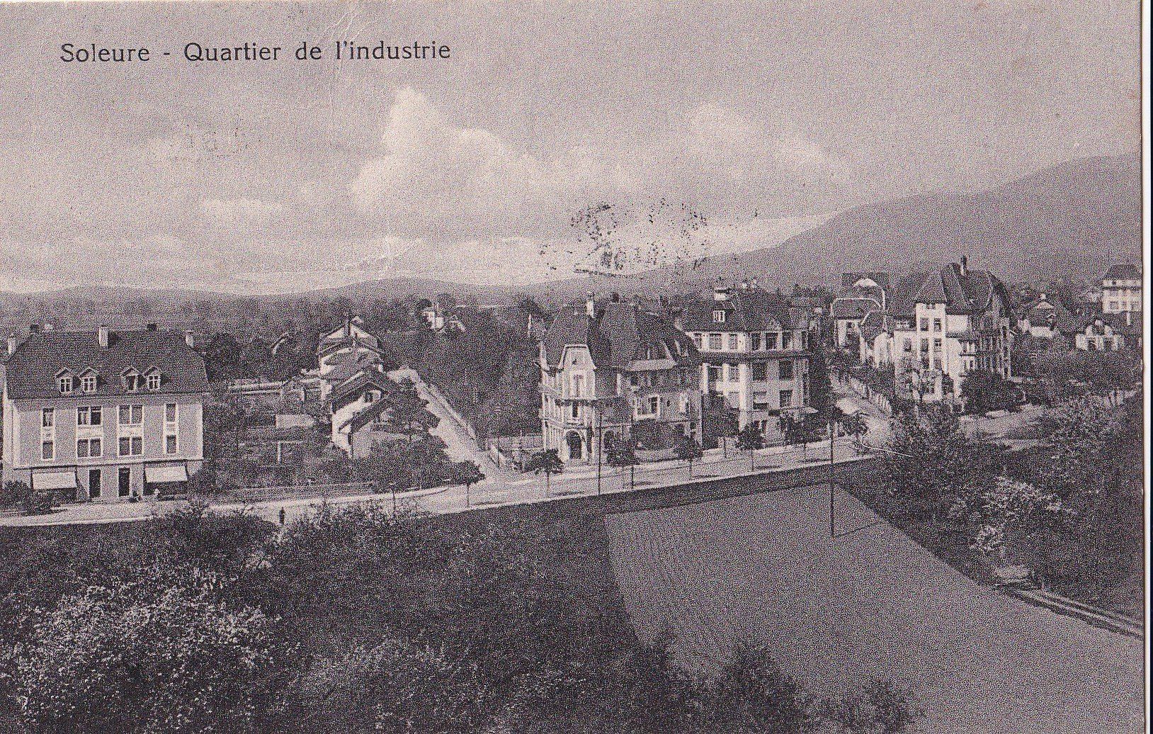 Cartoline postali: Solothurn Industrie Quartier – Usato da Olten venduto da clotaldi