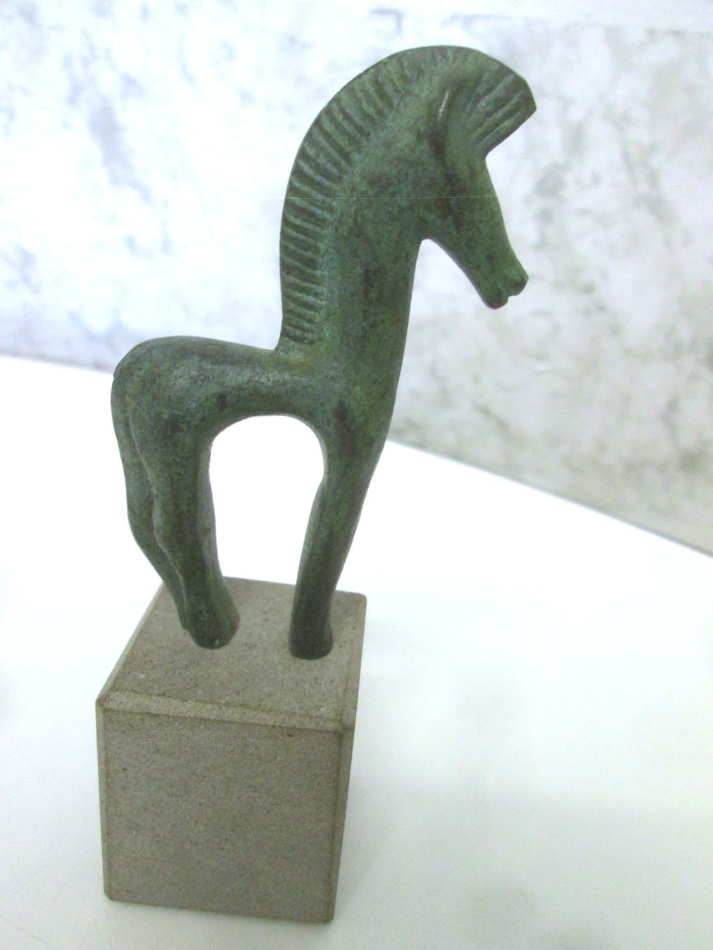Skulpturen & Statuen: Bronzepferd Votivi – Volterra – Gebraucht aus Sementina von babucia 2