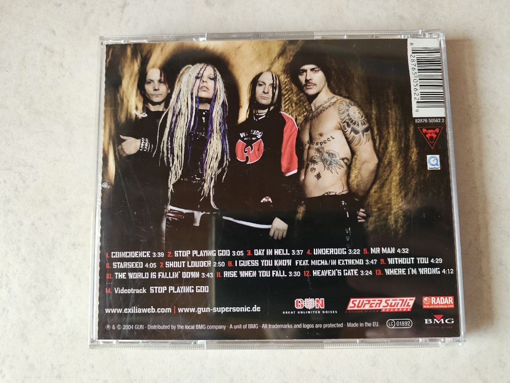 CD: Exilia  -  Unleashed  /  (Nu Metal) – Usato da Schneisingen venduto da backstore24 1
