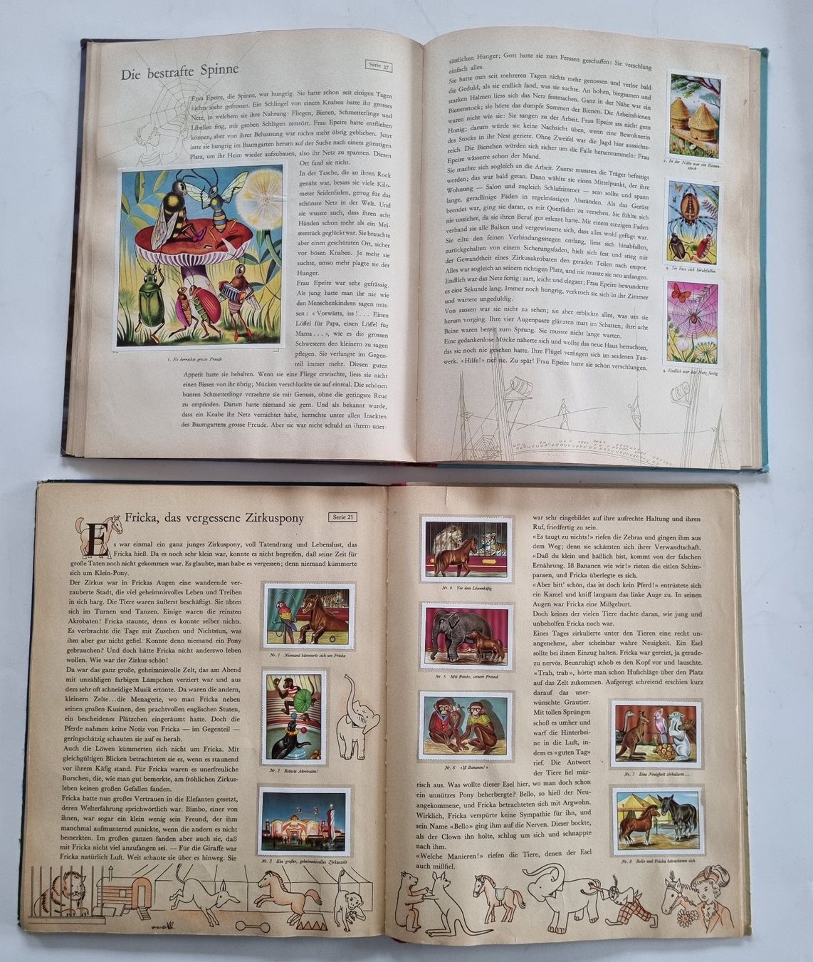 Libri: 2 nostalgische Tiermärchen-Bücher, Retro – Usato da Opfikon venduto da Diversamente 7