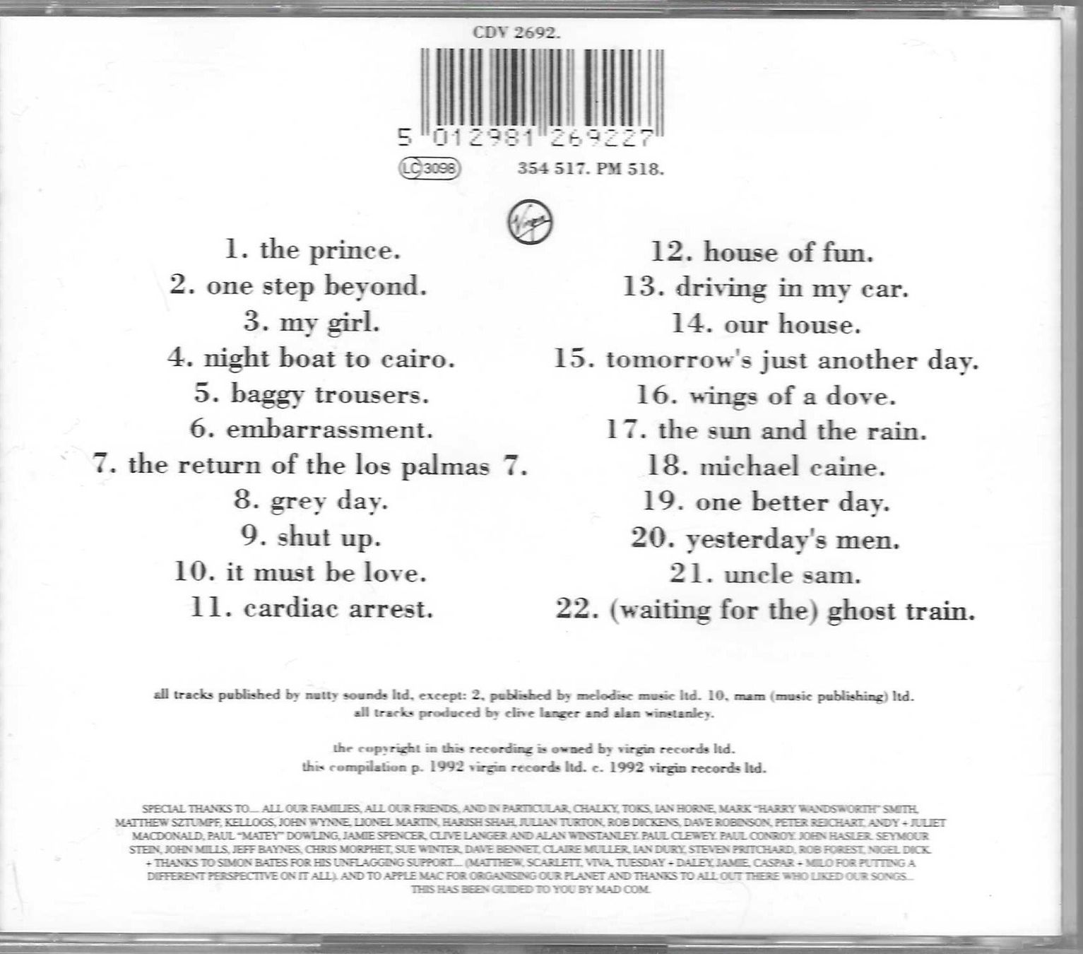 CD: MADNESS  -  DIVINE – Usato da Bex venduto da Giorgiob 1