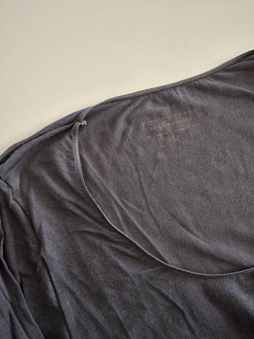 Negligees & Pyjamas: ROSSOPORPORA - Pyjama Langarmshirt grau L – Gebraucht aus Zürich von Diazaio 3
