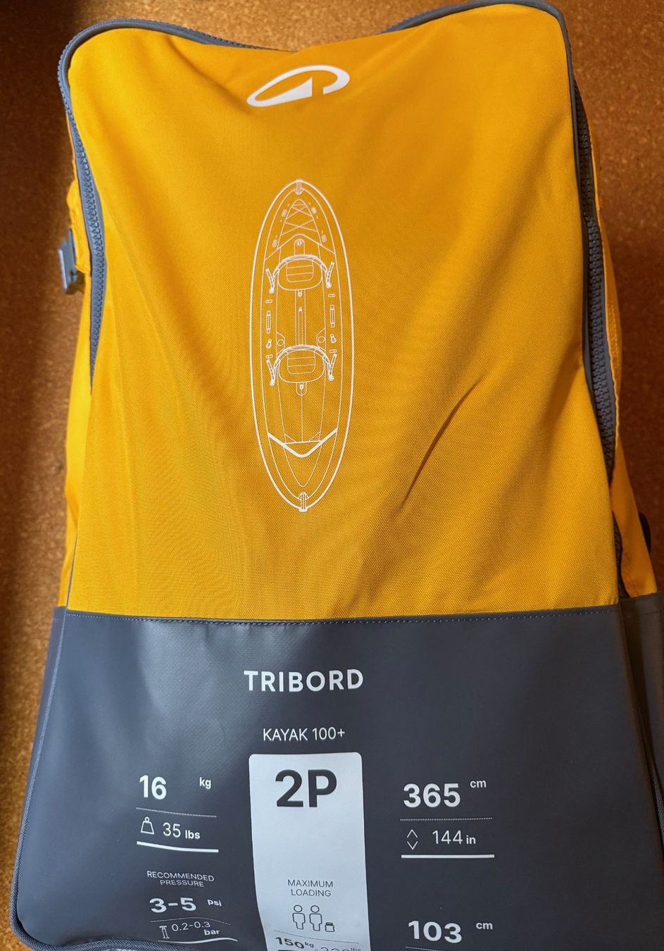 Boote: Kajak / Kanu Tribord 2er – Neu und originalverpackt aus Erlinsbach von Horuman