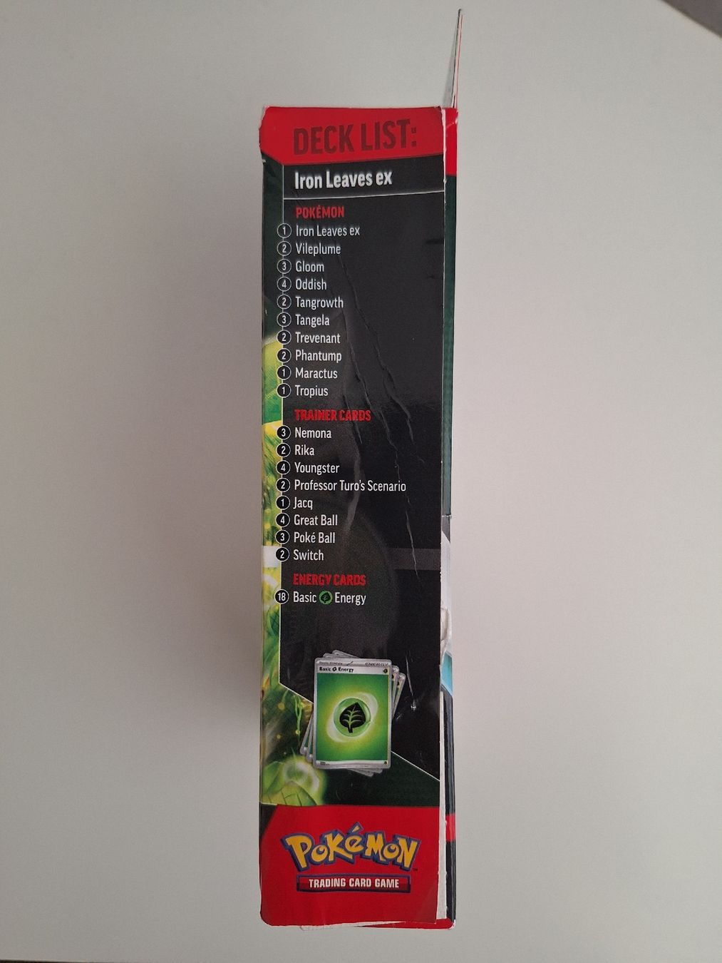 Pokémon Carte collezionabili: Pokémon Iron Leaves EX Battle Deck – Nuovo (secondo la descrizione) da Kölliken venduto da ichiban01 2