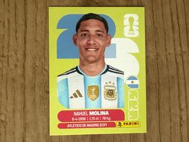 Panini FIFA World Cup 2026 Sticker Nahuel Molina ARG 3