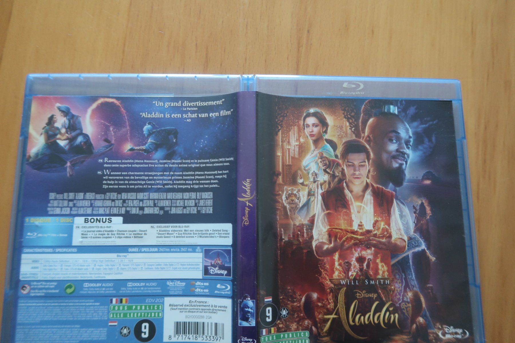 Tous les DVDs: Blu-ray ALADDIN   Français Anglais – D'occasion à Porrentruy par tupatup 2