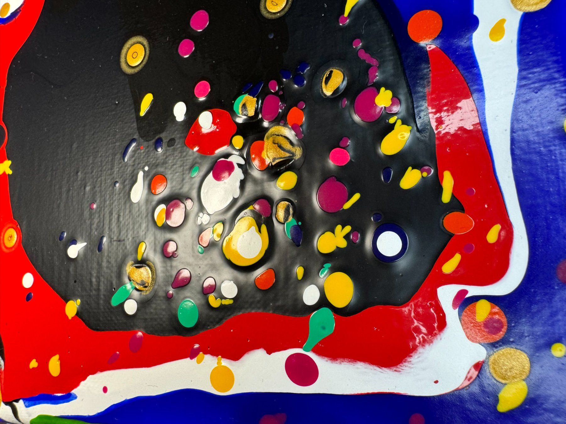 Dipinti: Acryl-Flüssigmalerei, rechteckig – Usato da Schlieren venduto da MayaSheng1983 1