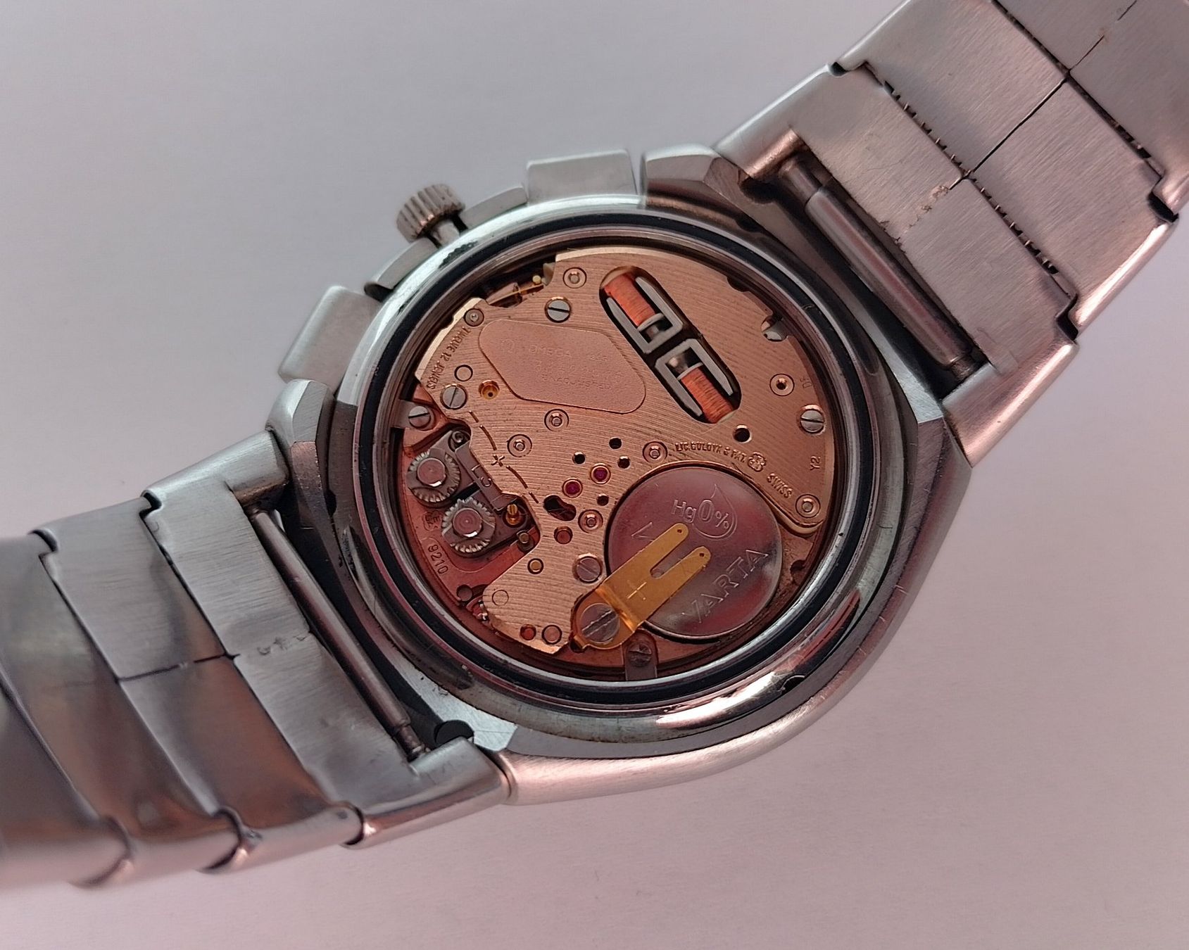 Omega Orologi: Omega Speedsonic "Lobster" mirrow dial (Ref: 188.0001) – Usato da Basel venduto da Givens_Watches 7