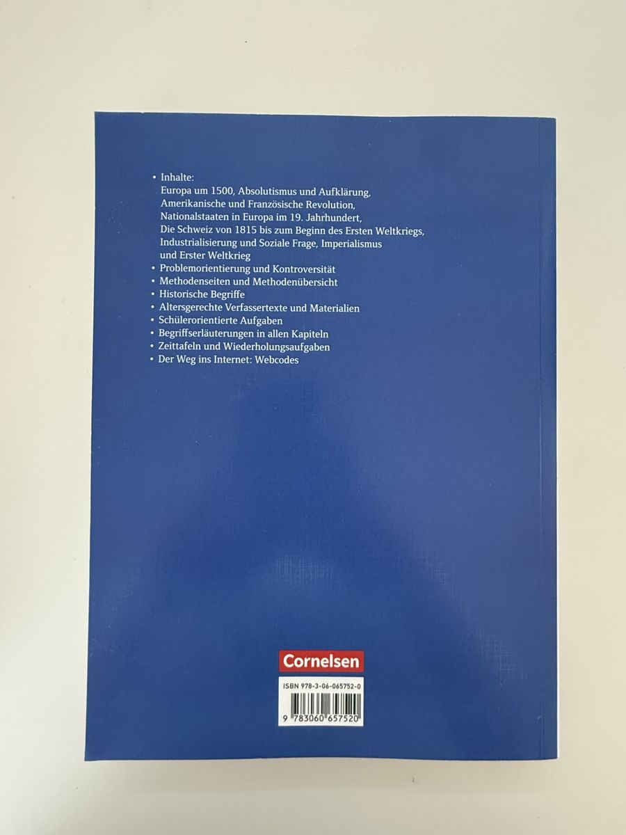 Libri: Schweizer Geschichtsbuch 2 & 3/4 Neue Ausgabe Cornelsen – Nuovo (secondo la descrizione) da Herrliberg venduto da eli_7shd 3