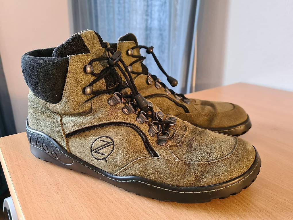Herrenschuhe: Barfussschuhe ZAQQ TERRAQ Green Waterproof, Gr. 43 – Gebraucht aus Schlattingen von alt_qtf2