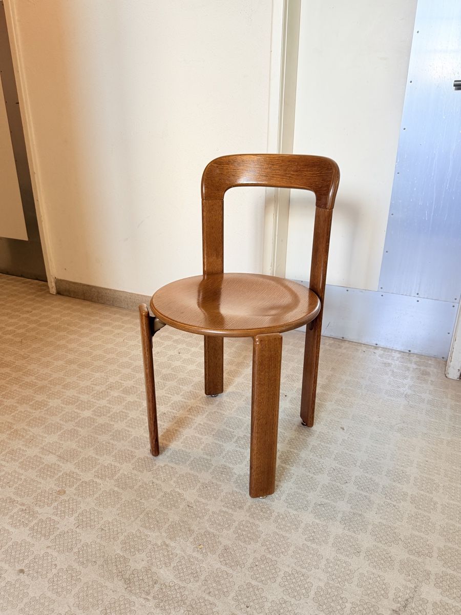Stühle: Bruno Rey Holzstuhl – Schweizer Designklassiker – Gebraucht aus Grenchen von Nur_2540