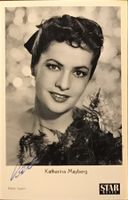 Katharina Mayberg 1923-2007 Autogramm signiert Foto 9x14cm