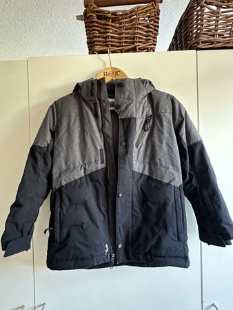 Skijacke Spyder schwarz grau Gr. 10j