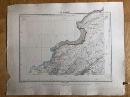 Siegfriedatlas Bl. 83: Le Locle 1885
