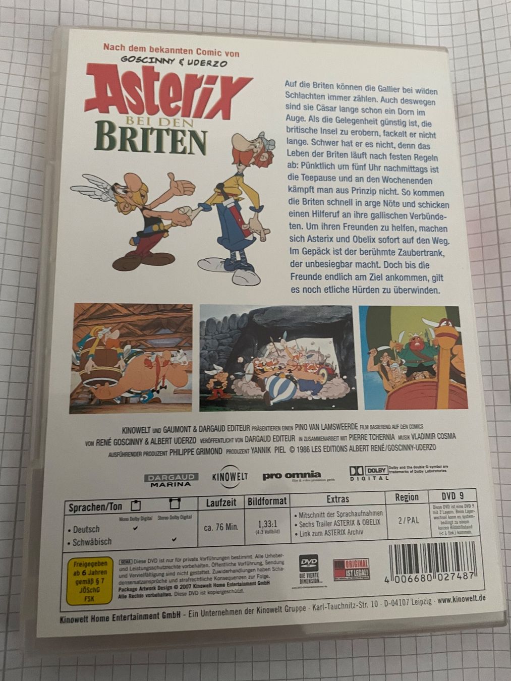 Tutti i DVDs: Asterix-Bei Den Briten – Usato da Winterthur venduto da Cobraforce 1