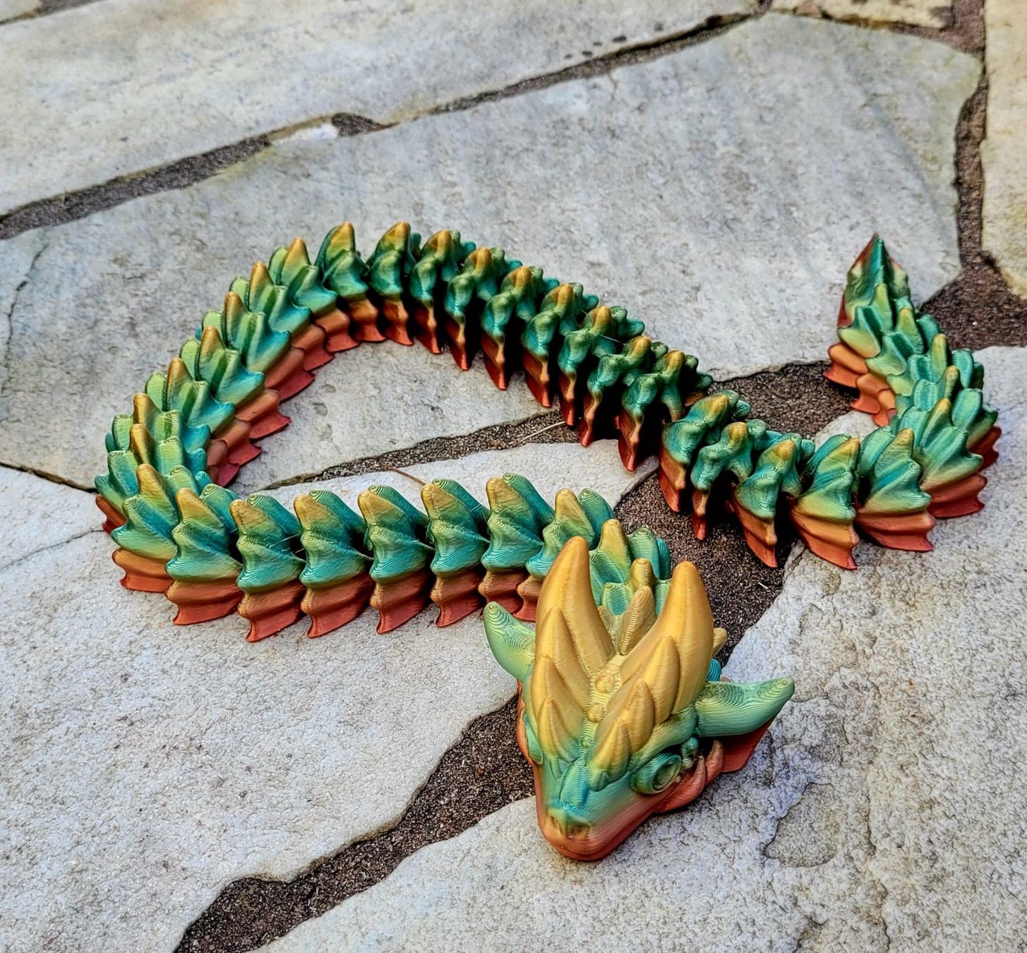Statuette: Drachen, Flexi Dragon – Nuovo (secondo la descrizione) da Au SG venduto da M3d4all 6