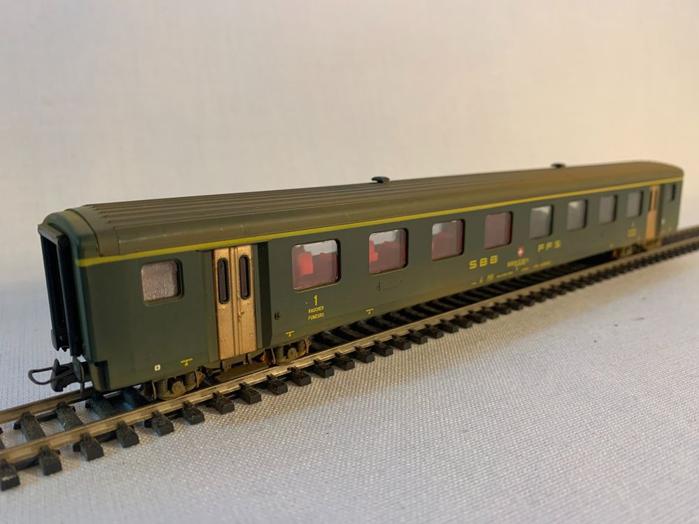 Roco 4239, SBB EWII, 1. Kl, DC, H0, ohne OVP (Gebraucht) in für CHF 15 ...