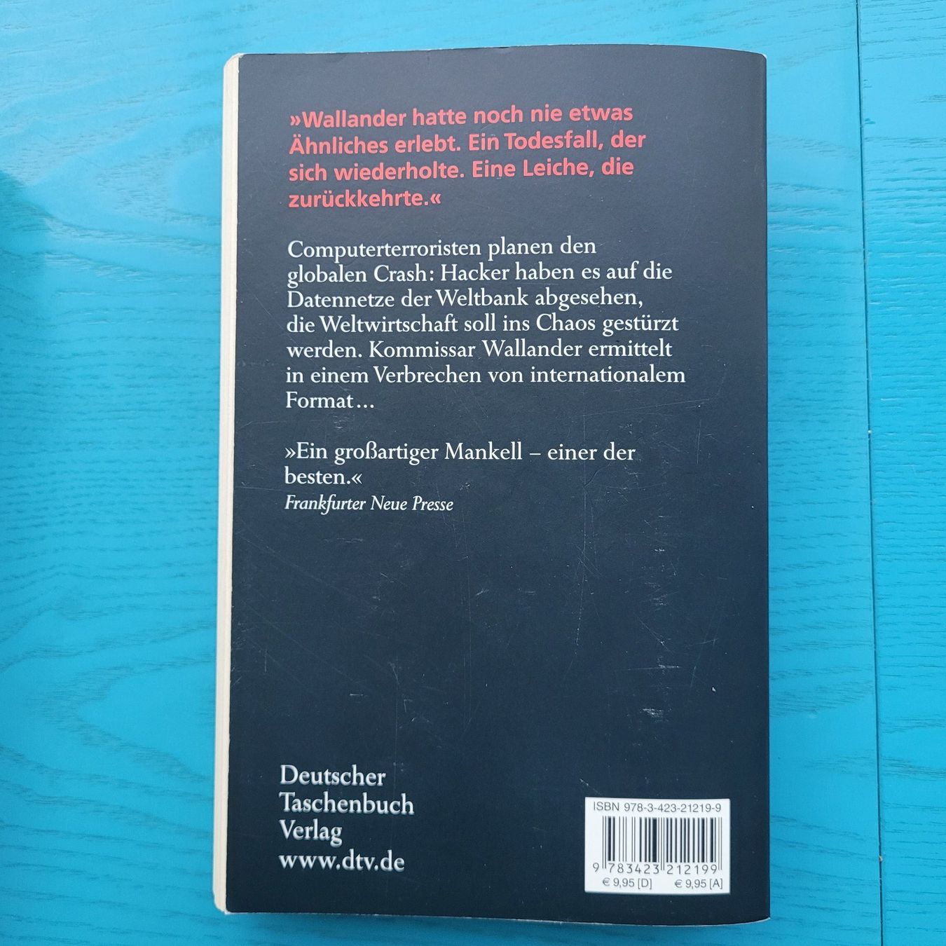 Libri: Henning Mankell- Die Brandmauer – Usato da SCHÜBELBACH venduto da CoKaHa 1