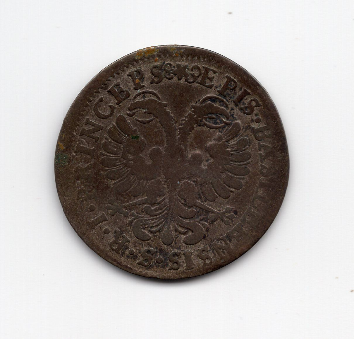 Tutti le monete: (1794) Basel, Batz 1718, Bistum – Usato da Rüthi (Rheintal) venduto da erdnuessli1 1