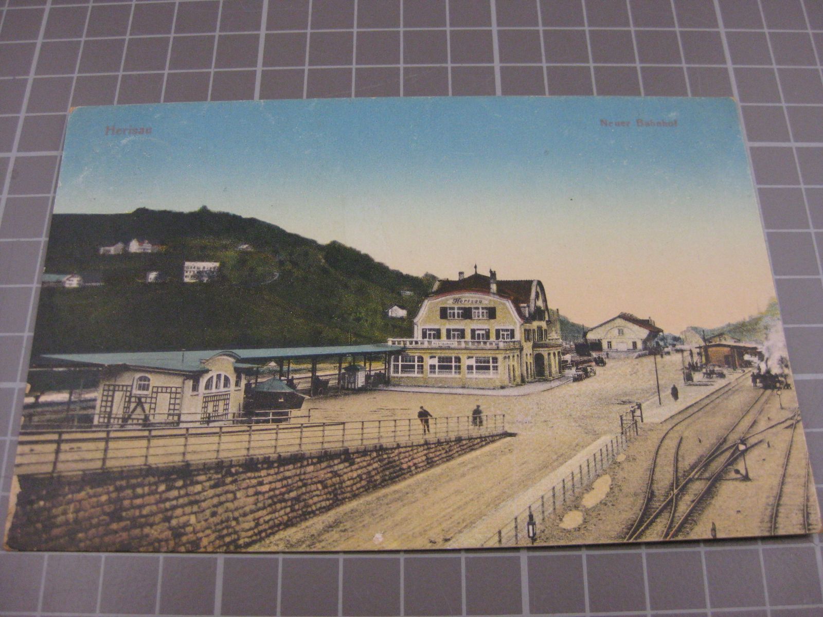 Cartoline postali: AK Herisau Bahnhof – Usato da Malters venduto da Marosko