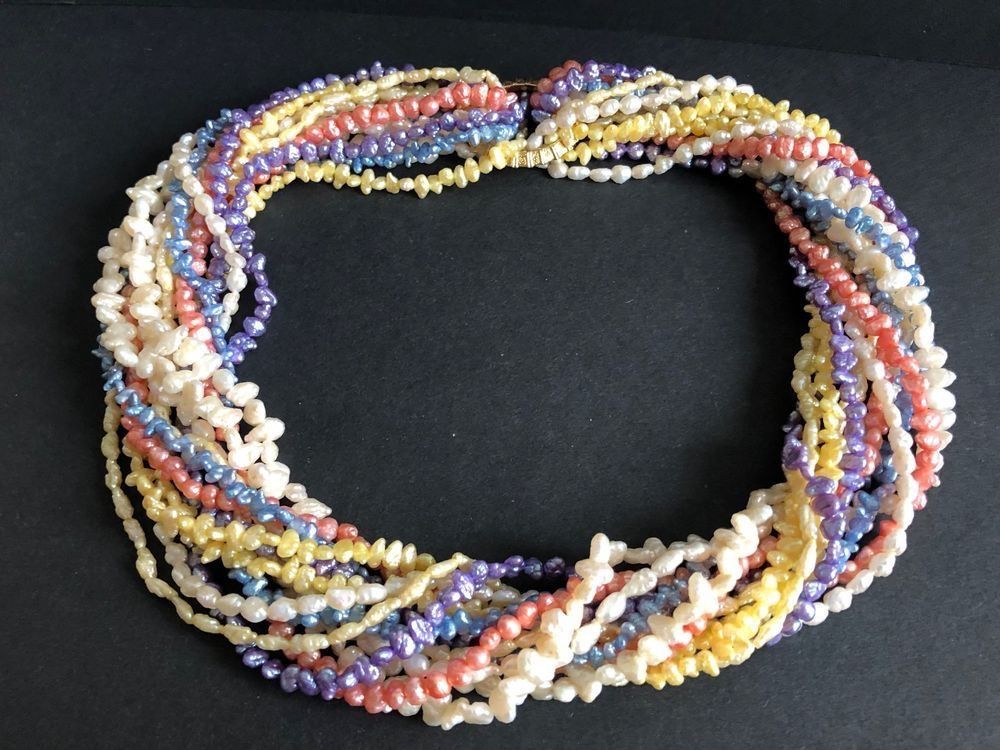 Catenine: Echte Perlen Kette – Usato da Spiegel b. Bern venduto da Rogger72
