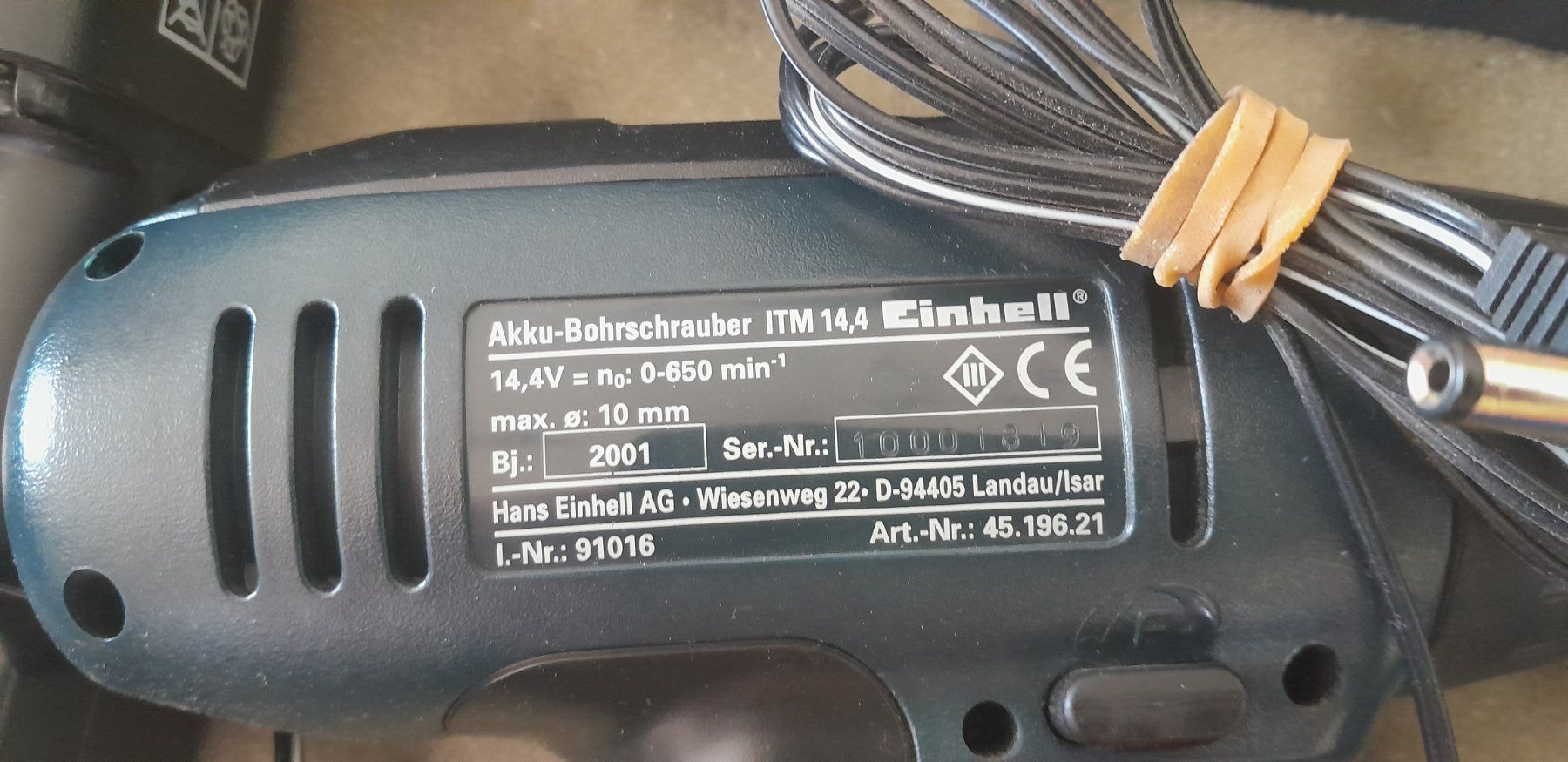Einhell Bohrmaschinen: Bohrmaschine Einhell – Gebraucht aus Adlikon b. Andelfingen von Kraemse 5