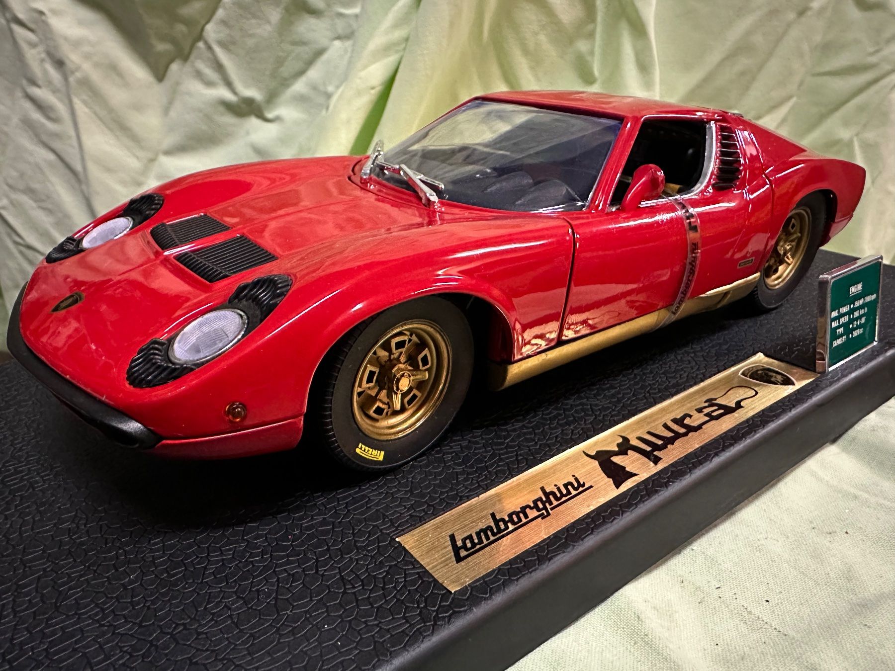 Lamborghini Modellini d'auto: Lamborghini miura Oldtimer classic italia – Nuovo (secondo la descrizione) da Reinach AG venduto da rares75