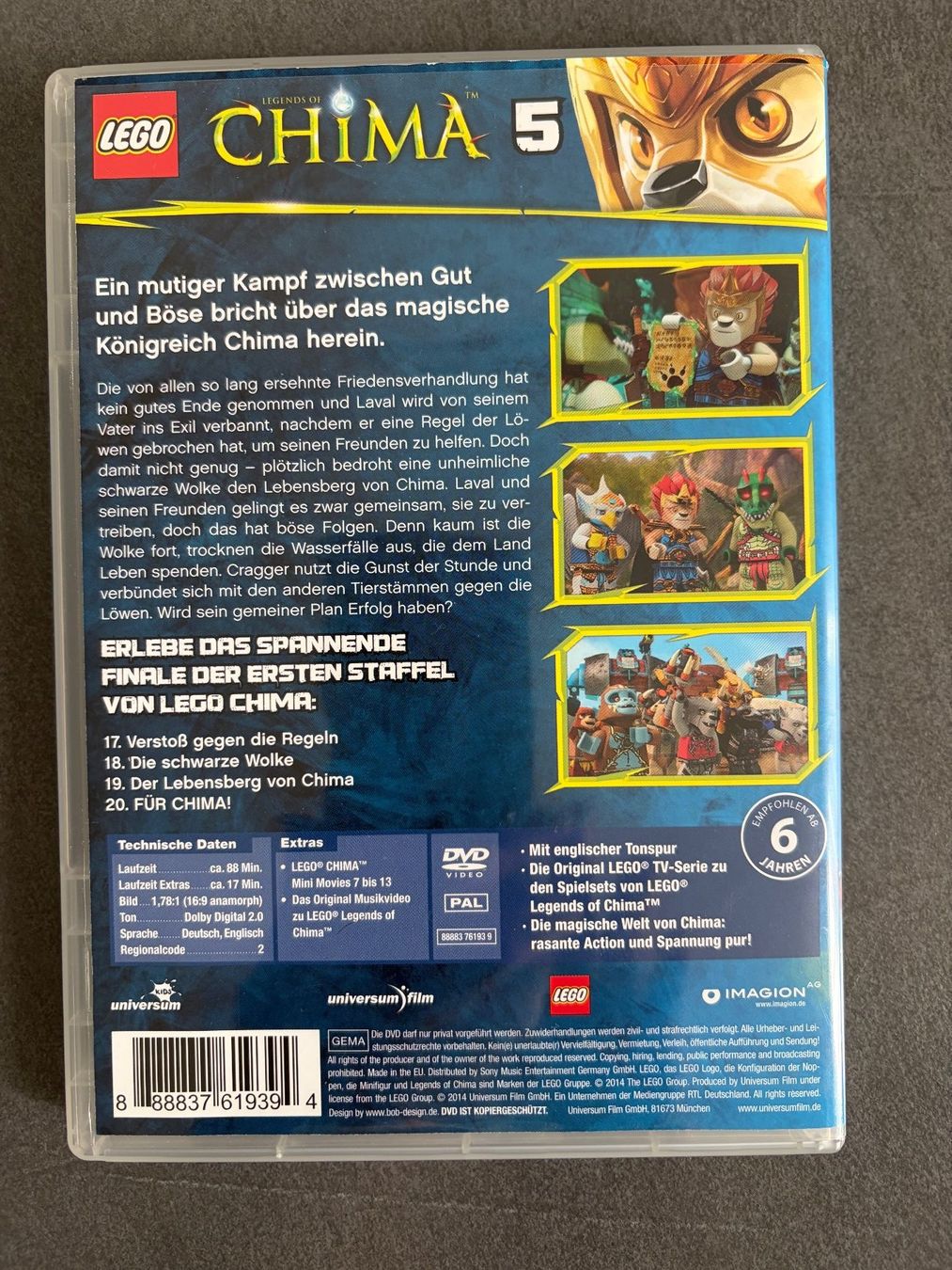 Tous les DVDs: DVD Chima 5, Lego – D'occasion à Beinwil am See par den_p9db 1