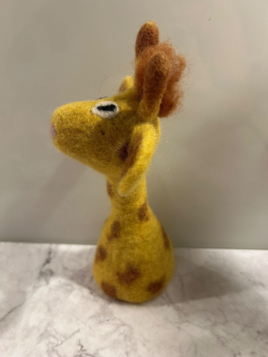 Statuette: Filztier Giraffe Filz Tier – Usato da Basel venduto da toy_t8bb 2