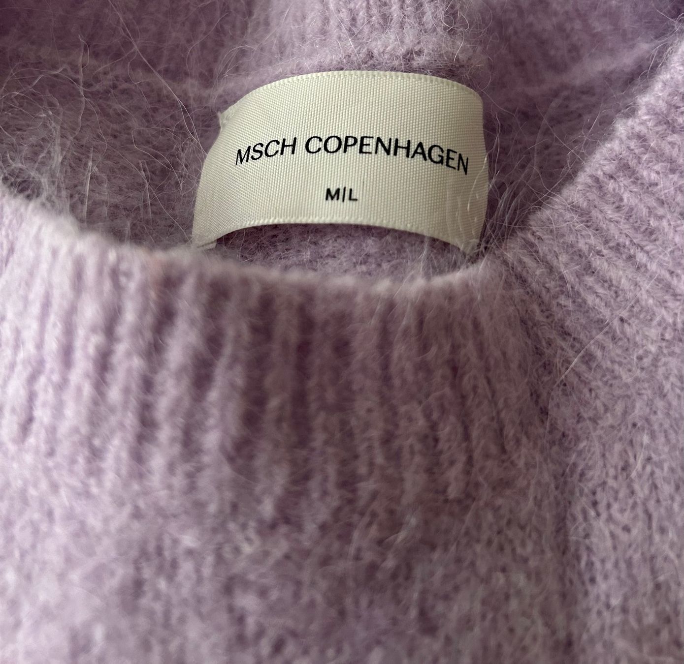 Copenhagen Pulls & Sweat-shirts: MSCH Copenhagen lila weicher Pullover, Pulli M L – D'occasion à Zürich par aboxi 1