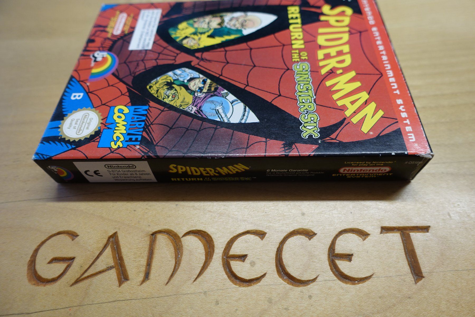 Nintendo Giochi: Spider-Man: Return of the Sinister Six – Usato da Steinach venduto da Gamecet 2