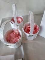 Blumenkörbli weiss Hochzeit