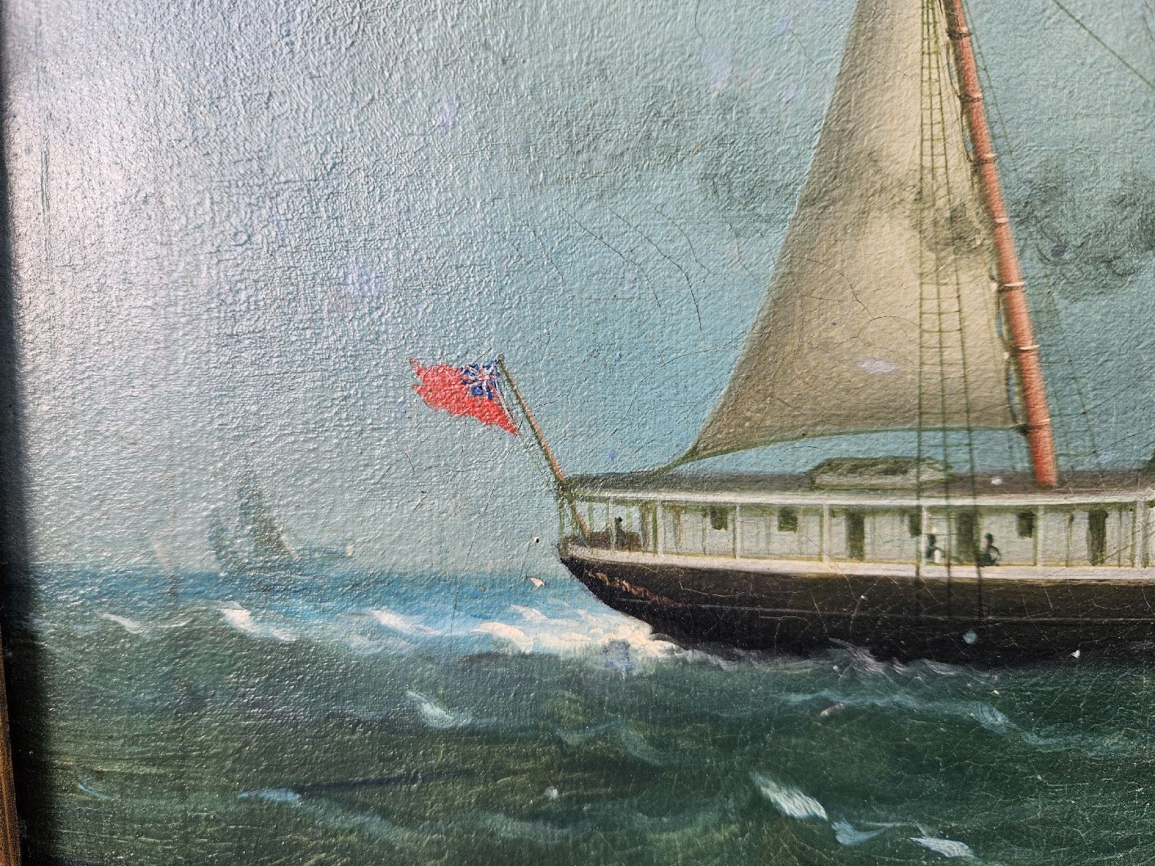 Dipinti: gemälde schiff – Usato da Schwellbrunn venduto da Omega-alpha 6
