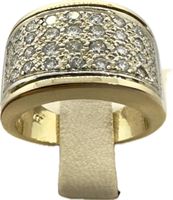 585 Gold Ring mit 1.08 Ct Brillanten 10.30 Gramm