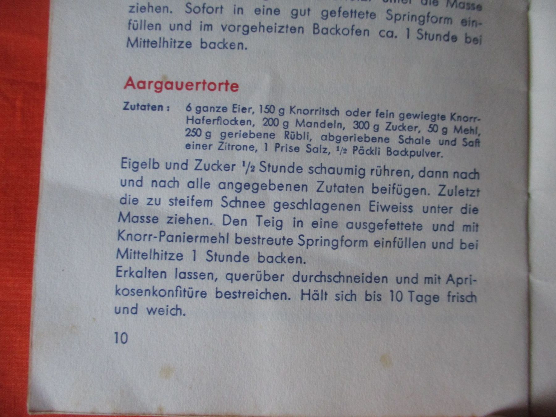 Zeitschriften & Magazine: Kochbuch Knorr Rezepte – Gebraucht aus Birsfelden von alles-muss-raus 1