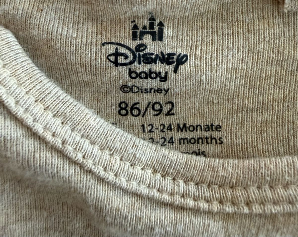 Disney Biancheria intima: Body langarm Disney Tigger Grösse 86/92 – Nuovo (secondo la descrizione) da Lyss venduto da Sibella56