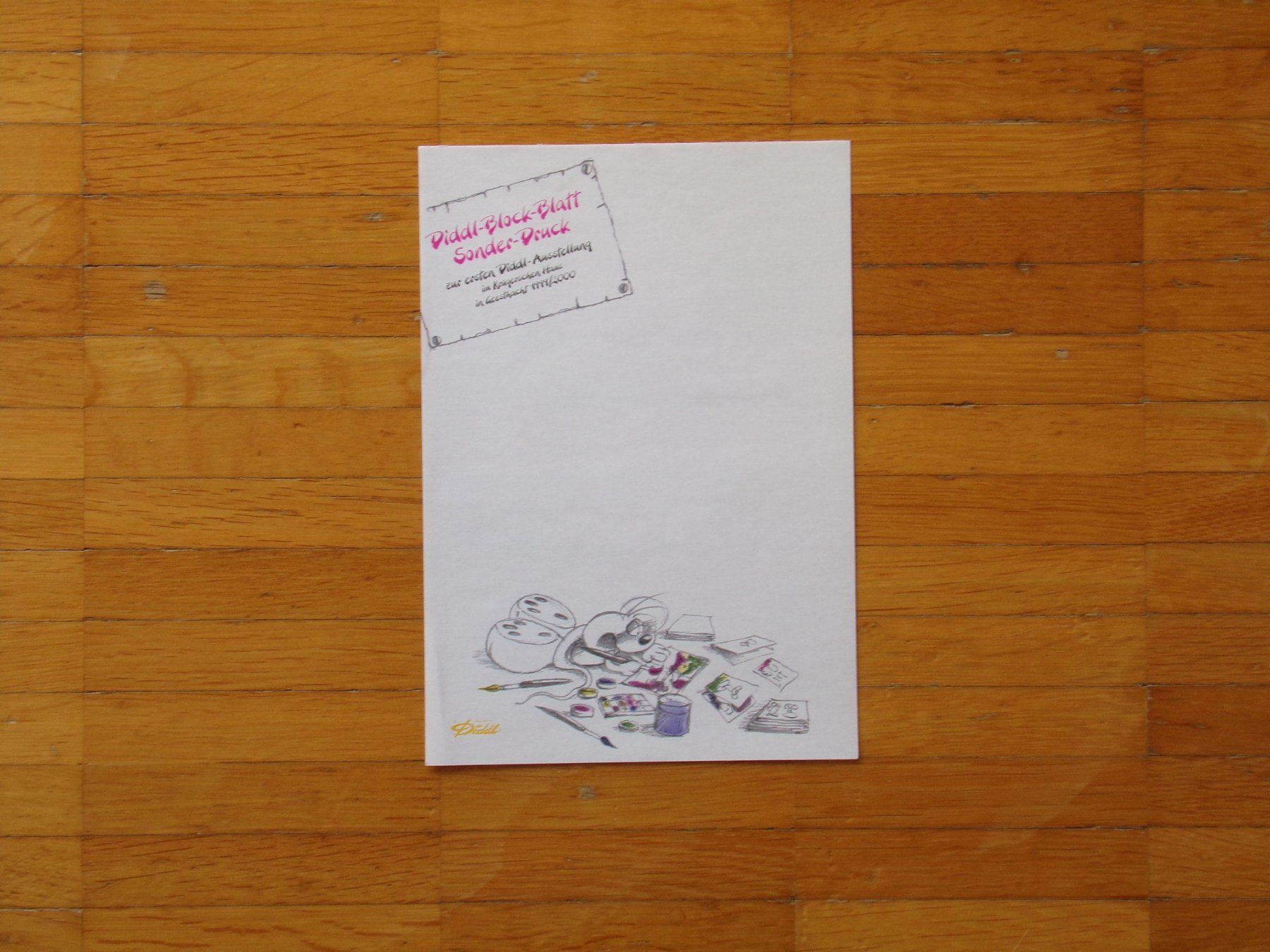 Carta: Diddl sonder Blatt   A5 – Usato da Winterthur venduto da Jessi_di