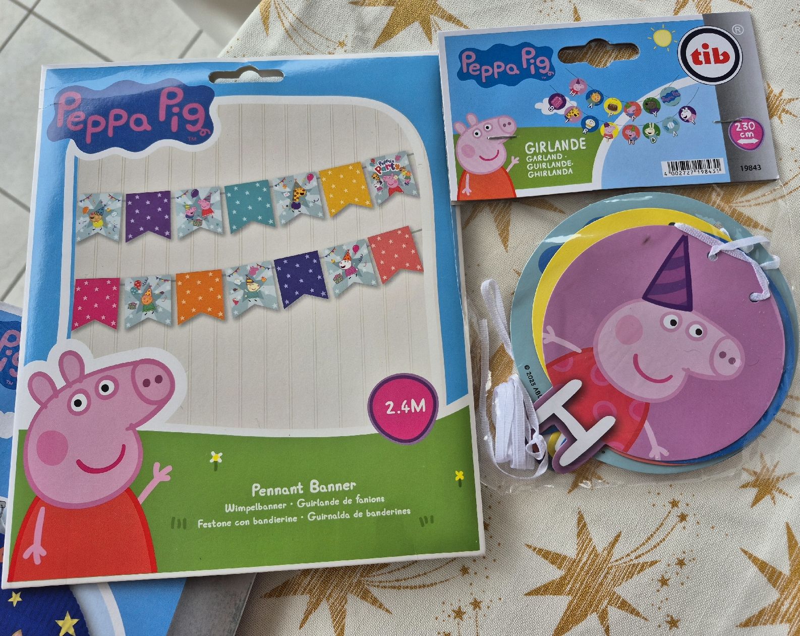 Tutte le decorazioni: Peppa pig Geburtstag deko + 39x Balloons – Nuovo (secondo la descrizione) da Zug venduto da mikey1130 2