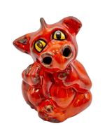 Bébé dragon Cache bougie Encensoir céramique d'art émaillée
