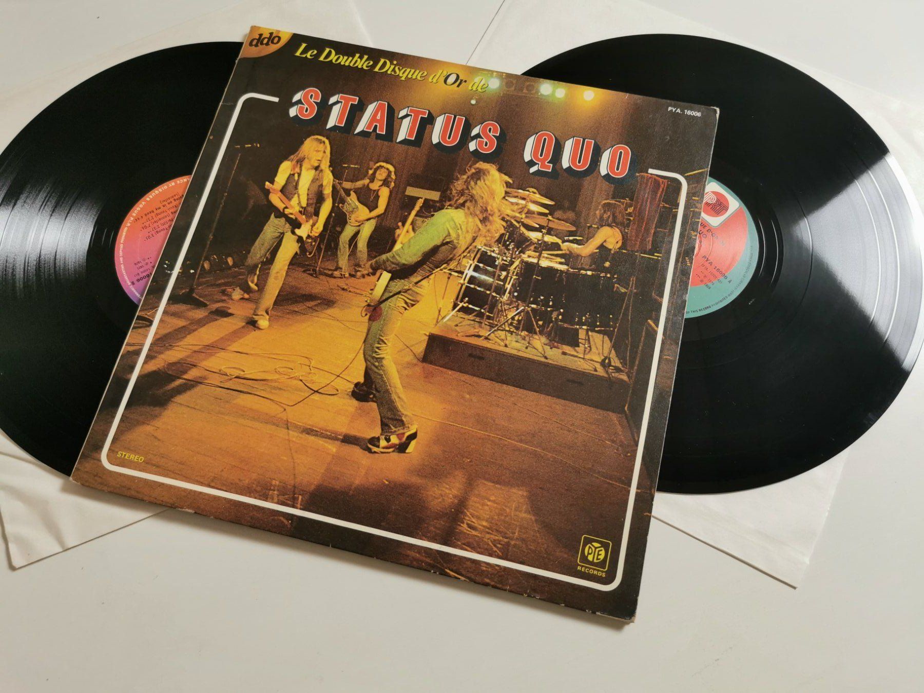 Dischi in vinile: STATUS QUO -  LE DOUBLE DISQUE D'OR – Usato da Grafenried venduto da House-of-Oldies