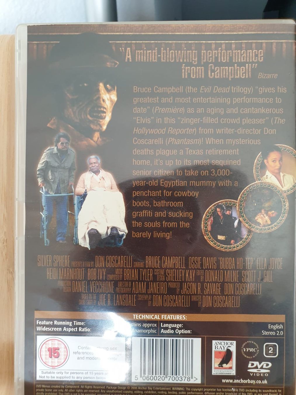 Tutti i DVDs: Bubba Ho-Tep - Englisch Film – Nuovo (secondo la descrizione) da Zollikofen venduto da wir_verkaufen 1