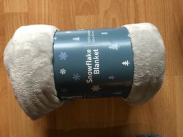 Snowflake Blanket  Kuscheldecke 130x160cm