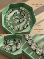 Swarovski Halskette & Armreif – elegantes Set ✨