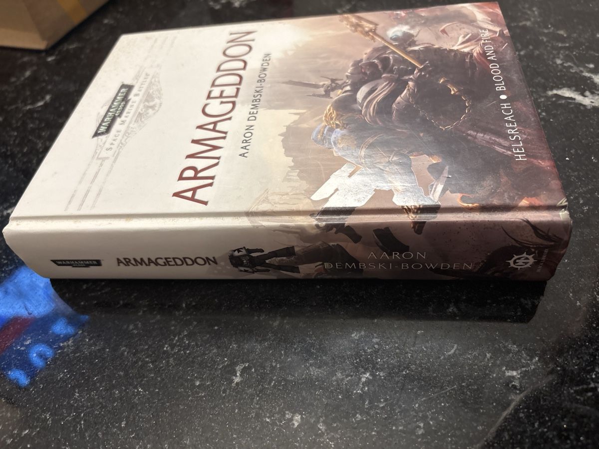 Libri: Warhammer, Black Library, Space Marine battles: Armageddon – Nuovo (secondo la descrizione) da Rancate venduto da Geps39 1